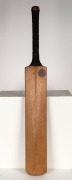 A full-sized "Don Bradman" Three Crowns cricket bat by Sykes, signed by the 1948 Invincibles including Bradman, Hassett, Brown, Saggers, Harvey, Johnson, Ring, Miller, and others, but mostly faded.&nbsp; - 3