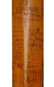 A match-used full sized "The Autograph" cricket bat by Gunn & Moore; signed in the ownership position by HARRY FOSTER (Worcestershire) and with a fine collection of signatures of Test team players of the 1910s-20s. The Australians include Armstrong, Grego - 2