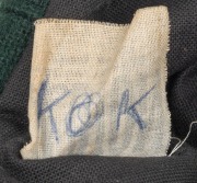 KERRY O'KEEFE'S AUSTRALIAN TEST TEAM BAGGY GREEN CAP with embroidered Australian coat of arms to the front panel; with his initials "KOK" in pen to the Albion Australia maker's panel affixed inside. Kerry James O'Keefe appeared for Australia in 24 Test M - 3