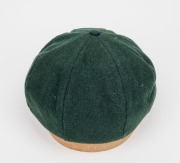 KERRY O'KEEFE'S AUSTRALIAN TEST TEAM BAGGY GREEN CAP with embroidered Australian coat of arms to the front panel; with his initials "KOK" in pen to the Albion Australia maker's panel affixed inside. Kerry James O'Keefe appeared for Australia in 24 Test M - 5