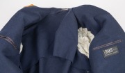 RAY ILLINGWORTH'S&nbsp;M.C.C. BLAZER FOR THE ENGLISH TOUR OF AUSTRALIA 1962-63, with red & yellow trimming, the breast pocket with St. George & the Dragon and "1962 AUSTRALIA 1963" embroidered; the neck tag with "R. Illingworth" stitched in red. - 4