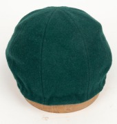 WASIM RAJA'S PAKISTAN TEST TEAM CRICKET CAP, with the Pakistan five-pointed star and the date "1979" embroidered&nbsp;to the front panel; made by Shaheen Cap House, Karachi, with their label to the crown and another label with "W.R." applied in pen. Wasim Raja - 5