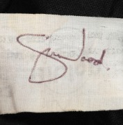 GRAEME WOOD'S AUSTRALIAN TEST TEAM BAGGY GREEN from the 1985 Ashes Tour of England, with the Australian coat-of-arms embroidered to the front panel; made by Albion, with their original label which also bears Wood's original signature in ink. Fine conditio - 3