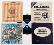 CARLTON: Various 45rpm recordings, including one by "3DB & The Herald", one by Talent City, one by Fable Records, and 2 others. (5). All scarce.
