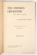 "THE EMPIRE'S CRICKETERS FROM ORIGINAL DRAWINGS BY A. CHEVALLIER TAYLER: SEASON 1905", the complete volume published by The Fine Art Society London, containing all forty-eight full-page lithographs, together with the biographical notes pages. Very fine co - 2