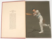 "THE EMPIRE'S CRICKETERS FROM ORIGINAL DRAWINGS BY A. CHEVALLIER TAYLER: SEASON 1905", the complete volume published by The Fine Art Society London, containing all forty-eight full-page lithographs, together with the biographical notes pages. Very fine co - 3
