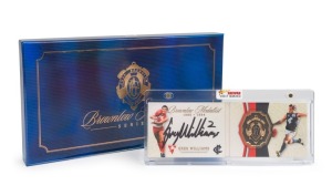 Greg Williams 2024 Select Brownlow Medallist 1986 - 1994 booklet with signature, #41/150, in original presentation packaging.