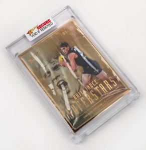 2024 BRILLIANCE SUPERSTARS: Limited-edition card for Charlie Curnow (SS7 #5/35), together with maker's box.