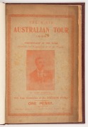 &lsquo;The Ninth Australian Tour 1896. Portraits and Biographies of the Players&rsquo;. Published by the &lsquo;Cricket&rsquo; Office, London 1896. 32pp. Complete pre-tour booklet in original pale green paper wrappers with portrait of Mr. Harry Musgrove, manager of the Australia - 2