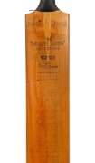 A SOUVENIR BAT SIGNED BY AUSTRALIA and ENGLAND during the FIFTH TEST at THE OVAL, LONDON - AUGUST 1948: A full-size "Leslie Ames Autograph" bat by Gradidge, signed in ink to the front of the blade by all seventeen members of the Australian Touring squad, - 2