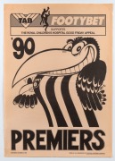 1988 - 1994 and 1996 - 2008 Weg Premiership posters, together with 2009 - 2023 Premiership posters with artwork by Mark Knight. Mainly in good condition. - 3