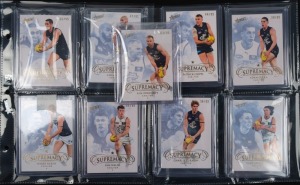 2024 SELECT SUPREMACY: Nine Carlton cards (#19-27) from a limited edition of 95 of each. (9 items)