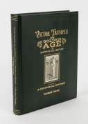 "VICTOR TRUMPER and the GOLDEN AGE of AUSTRALIAN CRICKET - A Pictorial Record" by Peter Schofield and Peter Lloyd, [Privately published, 2020], No.98 of 110 copies made, signed by the authors and David Frith and Gideon Haigh; 451pp., leather bound with gi