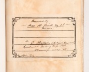 "THE JUBILEE BOOK OF CRICKET" by K.S. RANJITSINHJI, [Edinburgh & London : William Blackwood and Sons; 1897, 1st ed.], 474pp + frontispiece&nbsp;photogravure, introductory pages and all plates; attractively presented in a modern leather binding with decorative - 2