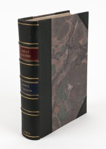 "GREAT GOLFERS : Their Methods at a Glance" by George W. Beldam, [London : MacMillan and Co., 1904, 1st ed.] 481pp with numerous action plates; beautifully rebound in half-leather over marbled boards; gilt titles and five raised bands to spine.