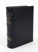 "THE JUBILEE BOOK OF CRICKET" by K.S. RANJITSINHJI, [Edinburgh & London : William Blackwood and Sons; 1897, 2nd ed.], 465pp + frontispiece&nbsp;photogravure, introductory pages and all plates; attractively presented in a modern leather binding with decorative 