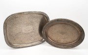 ESSENDON: The 1991 Essendon Seniors "Best and Fairest" Award tray, engraved to the winner, "ALAN EZARD", together with his 1993 V.S.F.L. "2nd Best & Fairest" Award tray. (2 items). Alan Ezard played 184 games for Essendon (1983-1993) and represented Vict
