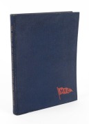 MELBOURNE FOOTBALL CLUB : "100 Years of Football - The Story of The Melbourne Football Club 1858-1958" by E.C.H. Taylor, Foreword by Robert Menzies, 183pp hardbound.