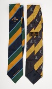 CRAIG McDERMOTT 1993 England&nbsp;VS&nbsp;Australia official team tie with CofA; together with a cricket tie and a framed 1966-67 signed official Australian Team sheet, (3 items) - 3