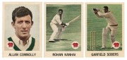 1965 Scanlens 'Cricketers', complete set [40]; generally VF/EF. Elusive as a complete set.