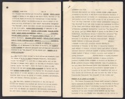 ORIGINAL PLAYER CONTRACTS (unsigned) FOR THE 1930 TOUR TO ENGLAND and for the 1935 TOUR TO SOUTH AFRICA: the 1930 contract is a 13-page document prepared for the Australian Board of Control for Cricket and incorporating the names of the proposed team memb