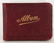 SOUTH AFRICA IN AUSTRALIA 1931-32 - THIRD TEST, MELBOURNE, December 1931 A small autograph book featuring the original signatures of South African team members Morkel, Cameron, Taylor, Bell and Quinn. The book also contains various non-cricket signatures. - 2