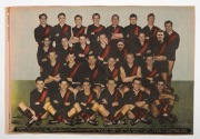 1920s-50s Newspaper and magazine ephemera featuring mainly Essendon, Footscray&nbsp;and Geelong, (14 items). - 2
