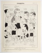 1920s-50s Newspaper and magazine ephemera featuring mainly Essendon, Footscray&nbsp;and Geelong, (14 items). - 5