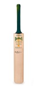 A full-sized Slazenger "THE BRADMAN COLLECTION - THE LEGEND LIMITED EDITION" cricket bat bearing the original signature of Don Bradman; dated 1993 and numbered "110 verso.