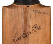 HERBERT STRUDWICK'S&nbsp;SOUVENIR BAT WITH MORE THAN 125 ORIGINAL AUTOGRAPHS: A full sized "Surrey & England XI" cricket bat by Sandham, Strudwick & Bale, signed in the ownership position by Herbert Strudwick (1880 - 1970) and evidently used to collect signatu - 4
