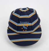 A collection of cricket caps comprising of Australian Youth XI baggy yellow cap, circa 1990s (player unknown), I Zingari, Free Foresters, Crusaders, Marylebone Cricket Club, and a South Africa in Australia baseball-style cap. All in very good condition. ( - 3