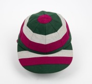 A collection of cricket caps comprising of Australian Youth XI baggy yellow cap, circa 1990s (player unknown), I Zingari, Free Foresters, Crusaders, Marylebone Cricket Club, and a South Africa in Australia baseball-style cap. All in very good condition. ( - 6
