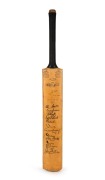 A full-sized "Tiger Lance Autograph" bat with the original signatures of 12 members of the South African Test squad, led by Ali Bacher and including Eddie Barlow, Lee Irvine, Tiger Lance, Denis Lindsay, Graeme & Peter Pollock, Mike Procter and Barry Richa