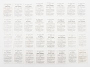 1958 Australian Licorice "Giant Brand" Test Cricket Series of (32), complete; all with red backgrounds. A rarely seen series, in excellent condition. - 4