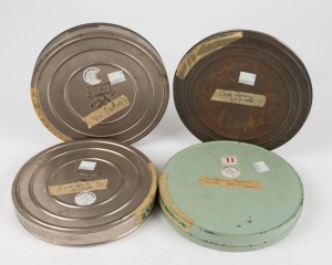 CLARRIE GRIMMETT - FILM MAKER: A group of four original reels of 16mm-cine film, all focused on the South African cricket team in Australia, 1931-32 and the Australian team in South Africa, 1935-36 and each of approximately 15 minutes duration.