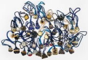 CARLTON F.C. SOCIAL CLUB MEMBERSHIP FOBS/MEDALLIONS: 1968-69 to 1993, with some duplication in the later years, and including several undated types. (Total: 50).