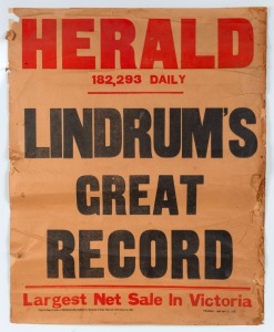 WALTER LINDRUM: Collection of assorted ephemera, news cuttings, clippings, photographs, invitations etc., (Qty).