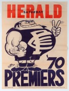 CARLTON: 1970 original WEG posters. Good appearance; minor faults. (2). - 3