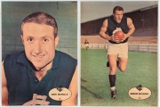 1968 "HEINZ 57" posters of Carlton greats JOHN NICHOLLS and SERGIO SILVAGNI, (2); very good condition.