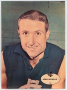 1968 "HEINZ 57" posters of Carlton greats JOHN NICHOLLS and SERGIO SILVAGNI, (2); very good condition. - 3