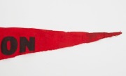 1968 Preliminary Final Essendon Football Club banner which includes the names of the 20 team members selected for the match. 69cm. In front of a crowd in numbers of 103,549 Essendon defeated Geelong in the Preliminary Final 11.25 to 9.13 before losing the - 4