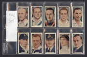 1935 State Express 333 Cigarettes "Sports Champions" complete set, (50) which includes Grimmett, Bradman, Wyatt, Leyland, Verity, and other sporting greats. EF condition.