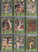 1981 Scanlen's 'WSC Super Series', complete set [84] plus Checklists [6], generally VF-EF condition.&nbsp;(90 items)