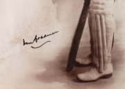 "The Boy from Bowral, Don Bradman, 1928" limited edition [16/35] photograph, signed by Bradman; with CofA. Framed & glazed, overall 58 x 44.5cm. - 2