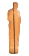 WALTER LINDRUM chromolithograph vintage cardboard cutout, near life size, 164cm high; Together with a framed photograph of the cutout and Dolly Lindrum playing billiards in the billiard room at the Albert Park house, overall 45 x 55cm. (2 items). - 2