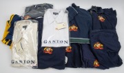 A range of polo shirts, training shirts, and casual shirts, all featuring the Australian Test Team embroidered logo; together with a&nbsp;few other unofficial items. Player unknown. 11 official Test Team shirts plus three other items (total 13)