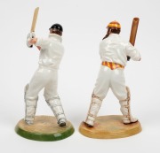 W.G. GRACE 1995 Royal Doulton figure (HN 3640) No.621 from a limited edition of 9,500; together with GEOFFREY BOYCOTT O.B.E. (HN 3890) No.139 from a limited edition of 8,114. (2); each approx. 25cm high. - 2