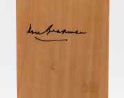 DON BRADMAN'S original signature on a full-size Gray-Nicholls&nbsp;"Powerspot" cricket bat. 83cm. - 2