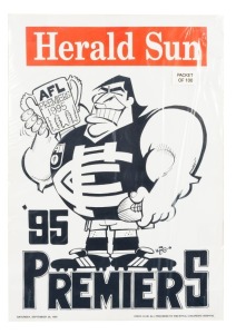 1995 CARLTON Premiers WEG Posters, (100) in superb condition.