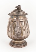 A fine quality Georgian sterling silver coffee pot, by Joseph Angell of&nbsp;London, circa 1824, 22cm high, 834 grams - 2